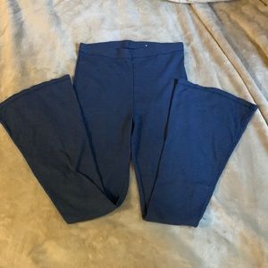 ❗️ FINAL PRICE, NWOT Navy Medium SO Waffle Print Flare-out Pants